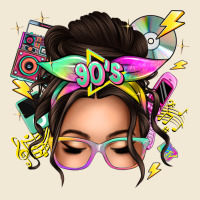 90s Messy Bun Premium Tee | Teevron
