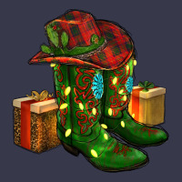 Cowboy Hat With Boots Christmas Long Sleeve Tee | Teevron