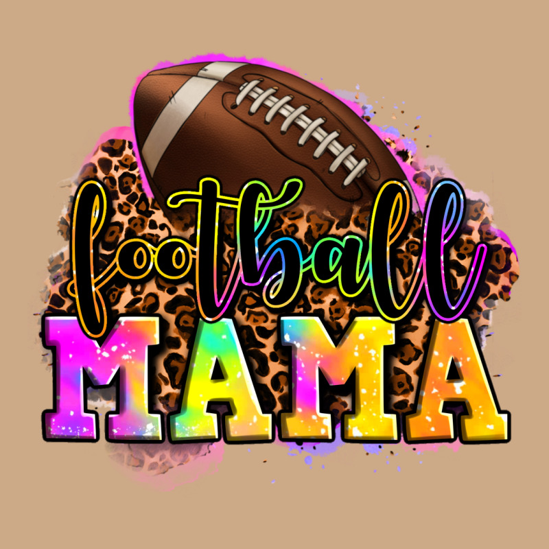 Football Mama Vintage Hoodie by OliviaCreatesArt | Teevron