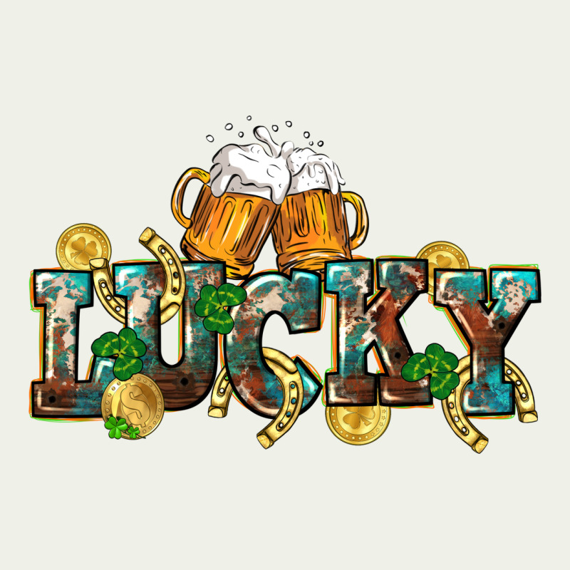 Lucky Beers St. Patrick's Day Urban Heavy Tee by CowGirlArtShop | Teevron