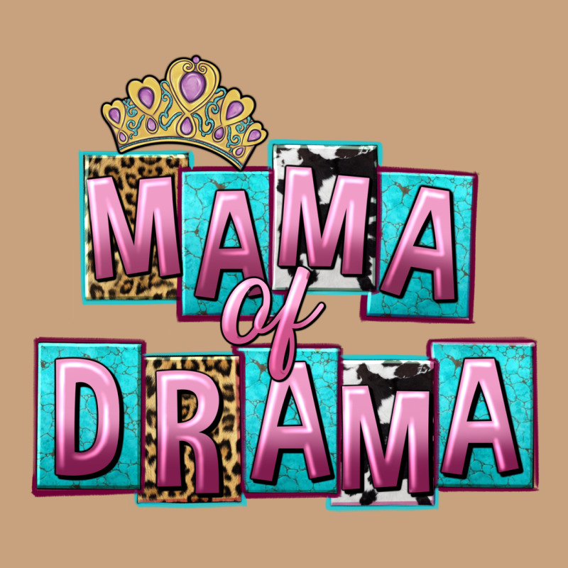 Mama Of Drama Mother's Day Vintage Tee by CowGirlArtShop | Teevron