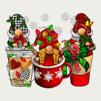 Christmas Coffee Gnome Zipper Hoodie | Teevron