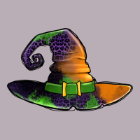 Purple Leopard Witch Hat Vintage Tee | Teevron