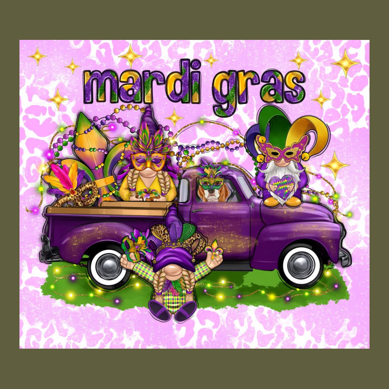 Mardi Gras With Gnomies Tumbler Vintage Tee by HowdyJamesFarm | Teevron
