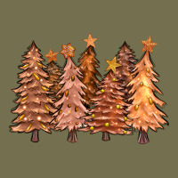 Melanin Christmas Trees With Lights Vintage Hoodie | Teevron