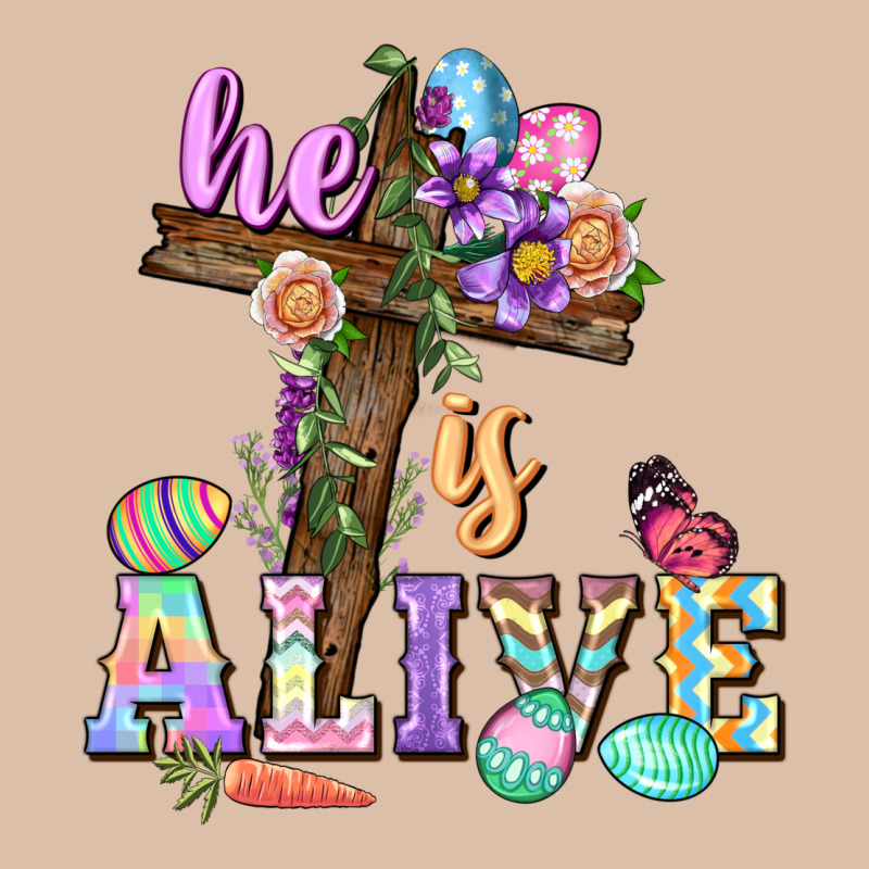 He Is Alive Easter Day Urban Heavy Tee by CowGirlArtShop | Teevron