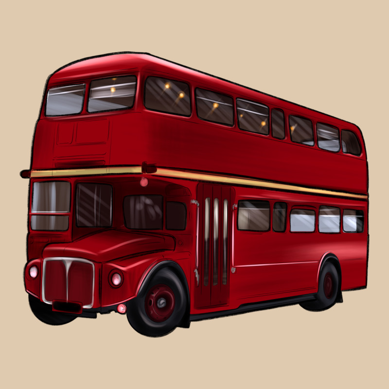 Double Decker Bus Heavyweight Sweatshirt by Artiststas | Teevron