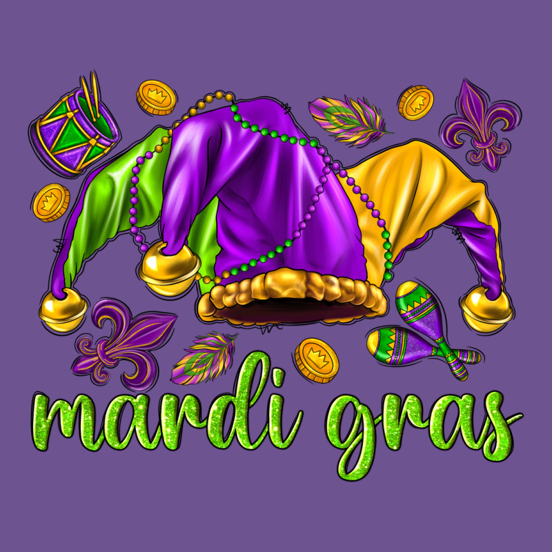 Mardi Gras With Jester Hat Vintage Tee by HowdyJamesFarm | Teevron