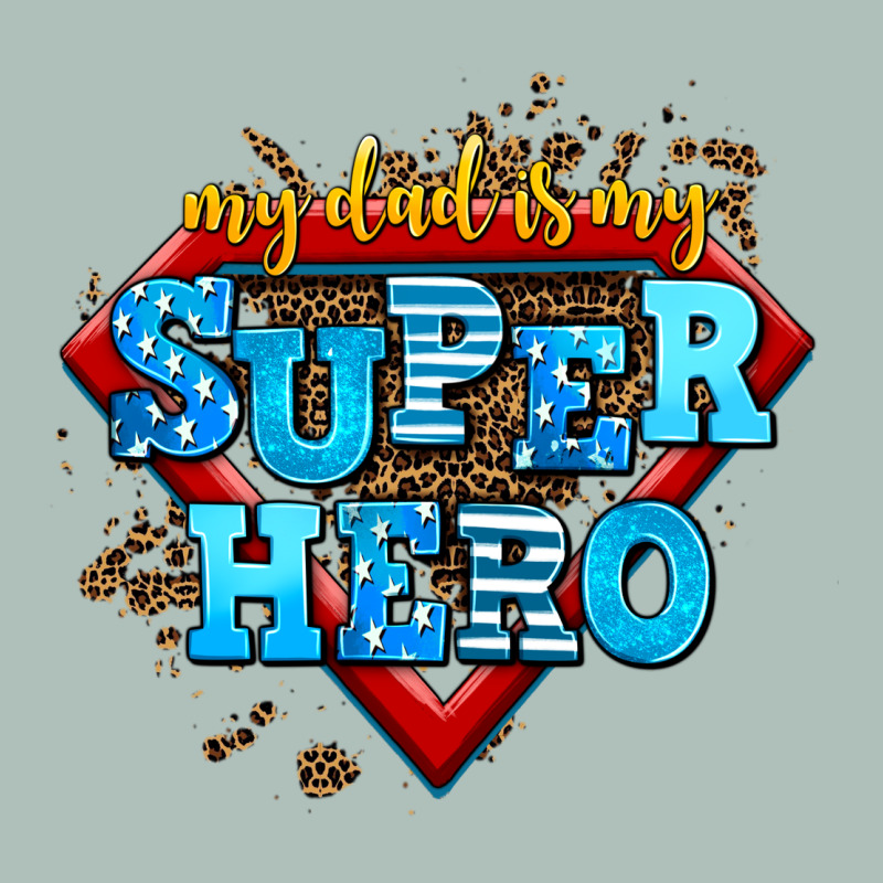 My Dad Is My Super Hero Heavyweight Hoodie by AdoDesignShop | Teevron