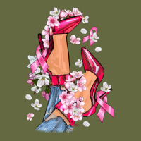 Cancer High Heels Breast Cancer Long Sleeve Tee | Teevron