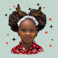 Christmas African Girl Zipper Hoodie | Teevron