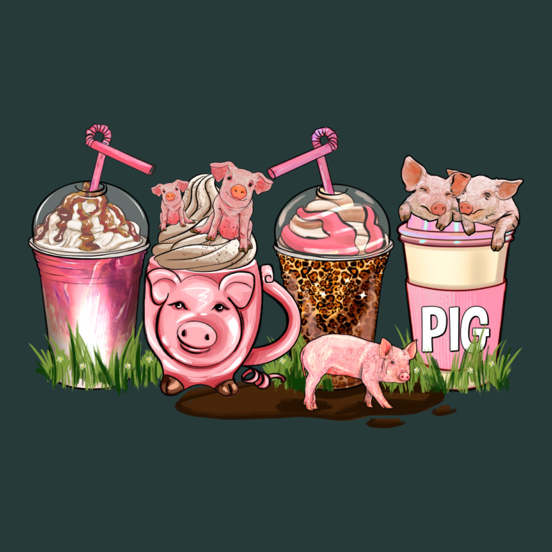 Pig Coffee Cups Premium Sweatshirt by AdoDesignShop | Teevron