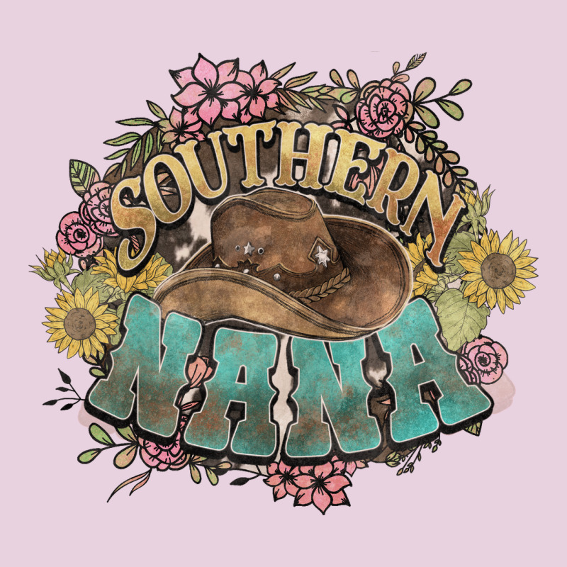 Southern Nana Western Flowers Ladies Tee by HowdyJamesFarm | Teevron