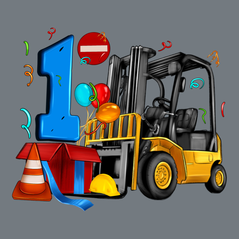 Forklift Birthday One Heavyweight Sweatshirt by Artiststas | Teevron
