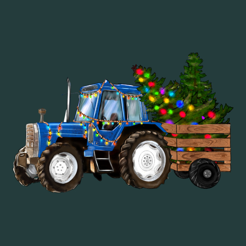 Blue Christmas Tractor Classic Tee by RanaPortraitStore | Teevron