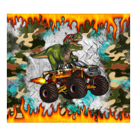 monster truck dinosaur t rex tumbler | Teevron