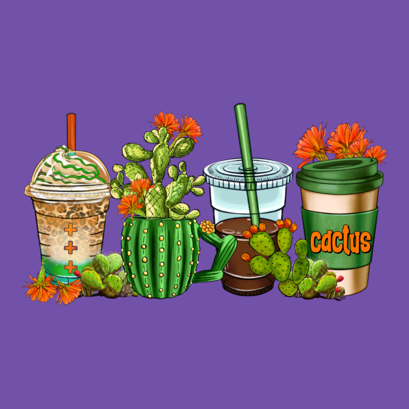 Cactus Coffee Cups Premium Sweatshirt by AdoDesignShop | Teevron
