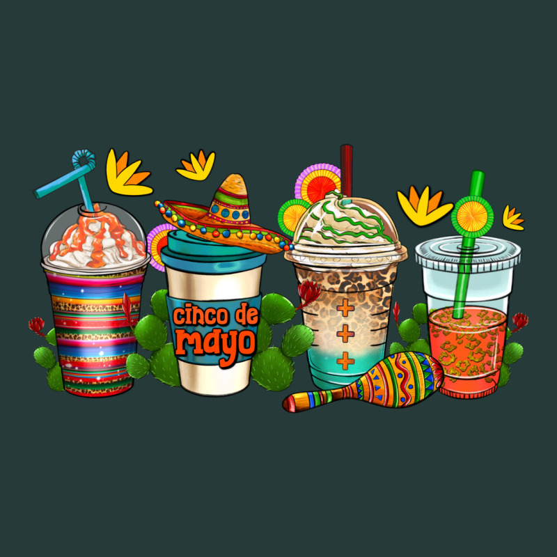 Cinco De Mayo Coffee Cups Premium Sweatshirt by AdoDesignShop | Teevron