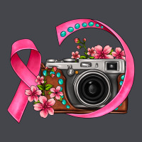 Floral Cancer Ribbon Vintage Camera Long Sleeve Tee | Teevron
