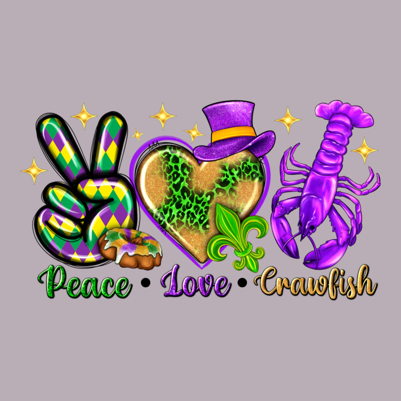 Peace Love Crawfish Vintage Tee by HowdyJamesFarm | Teevron