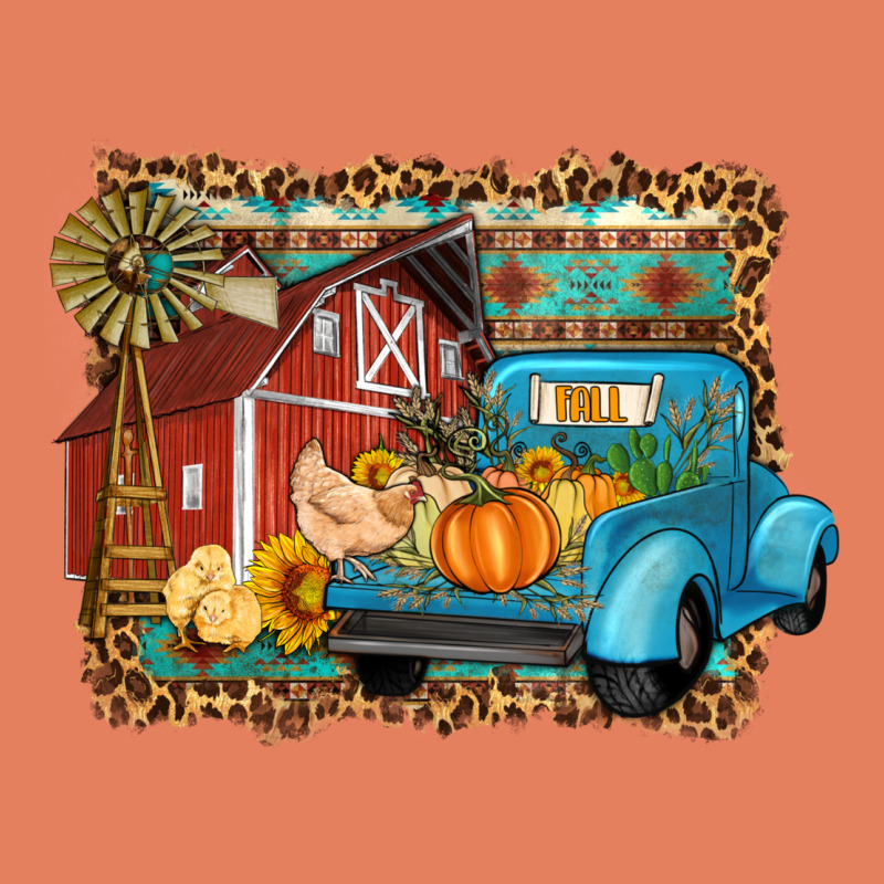 Farm Life Fall Barn And Truck Classic Tee by Artiststas | Teevron