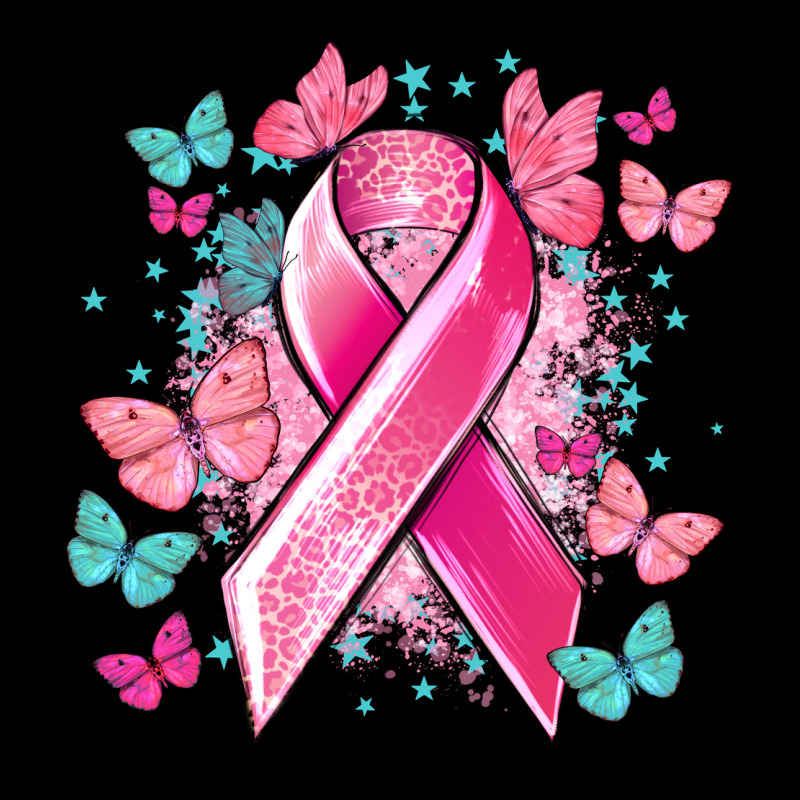 Breast Cancer Ribbon Cancer Awareness Ladies Tee by HowdyJamesFarm | Teevron
