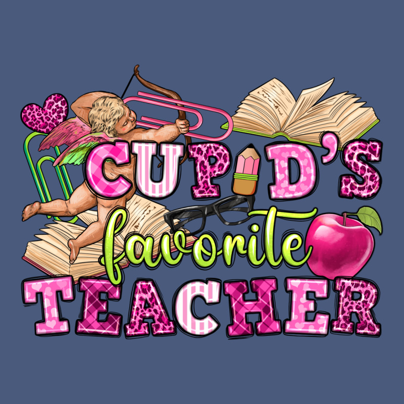 Cupid's Favorite Teacher Vintage Hoodie by OliviaCreatesArt | Teevron