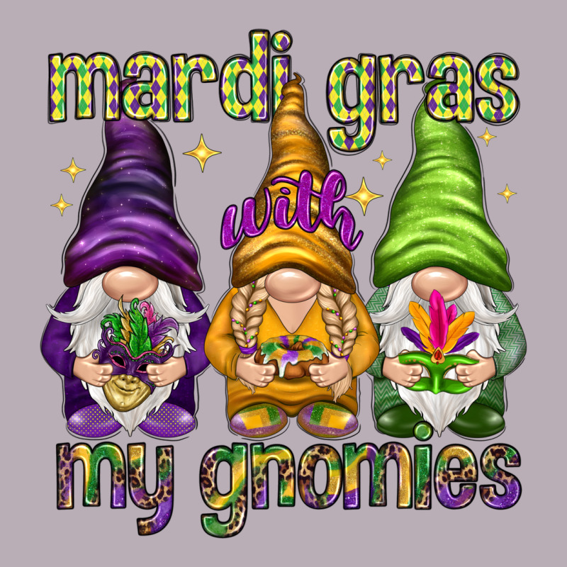Mardi Gras With My Gnomies Vintage Tee by HowdyJamesFarm | Teevron