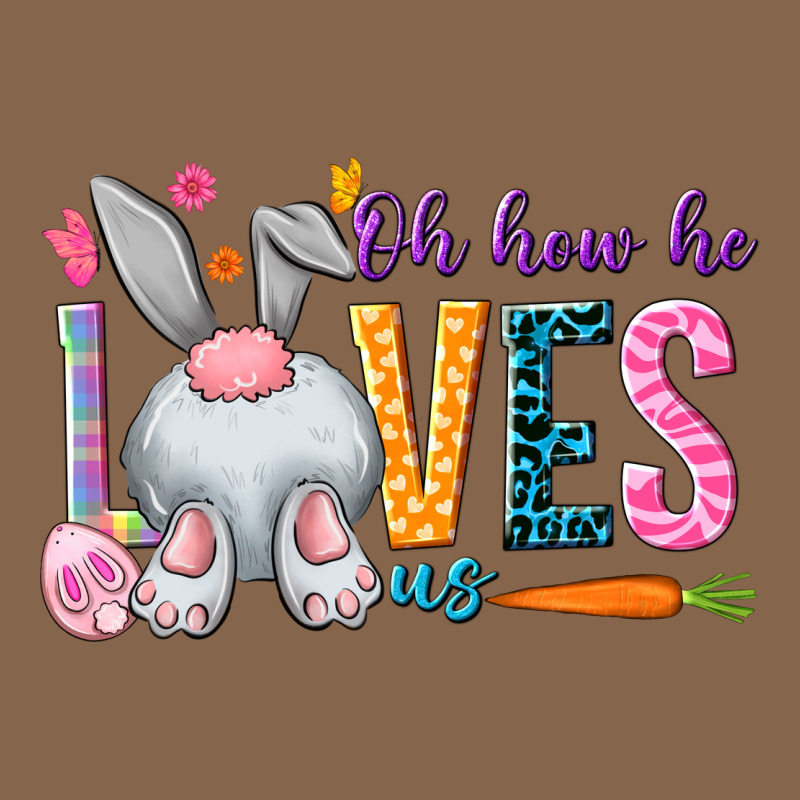 Oh How He Loves Us Premium Tee by NancyCooperArtShop | Teevron