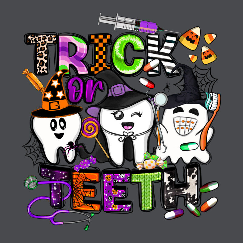 Trick Or Teeth Zipper Hoodie by BarkalooDesign | Teevron