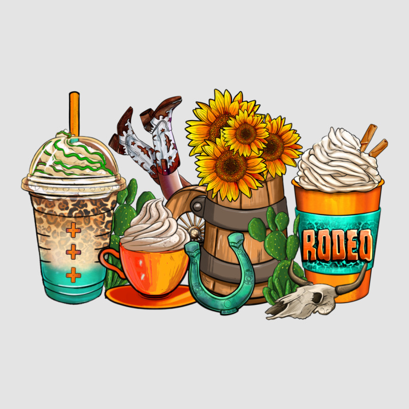 Rodeo Coffee Cups Premium Sweatshirt by AdoDesignShop | Teevron