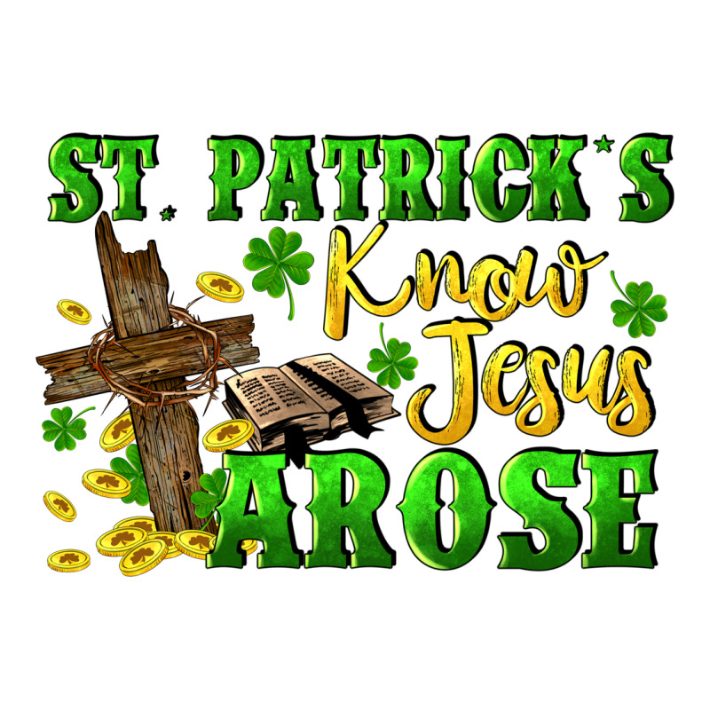 St. Patrick's Know Jesus Arose Urban Heavy Tee by CowGirlArtShop | Teevron