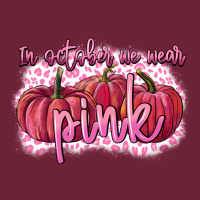 In October We Wear Pink Breast Cancer Long Sleeve Tee | Teevron