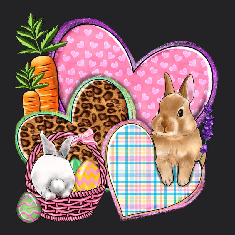 Easter Hearts Easter Day Vintage Tee by HowdyJamesFarm | Teevron