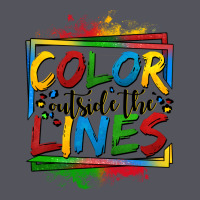 Color Outside The Lines Autism Vintage Hoodie | Teevron