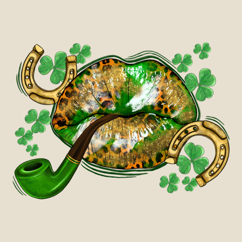 St. Patrick's Day Lips Urban Heavy Tee by CowGirlArtShop | Teevron