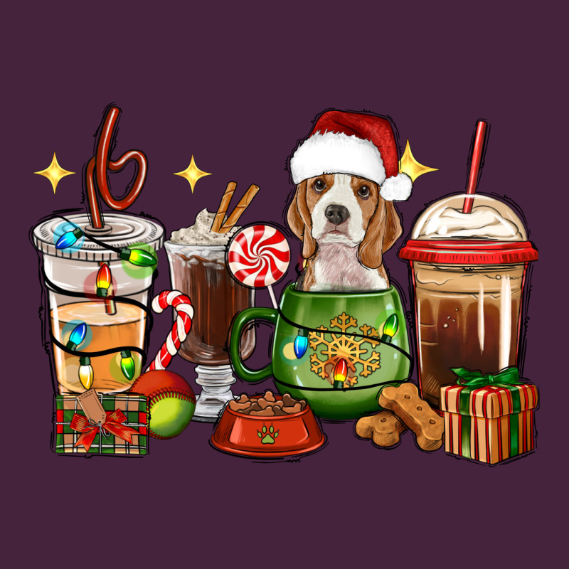 Christmas Coffee Cups With Beagle Classic Tee by RanaPortraitStore | Teevron