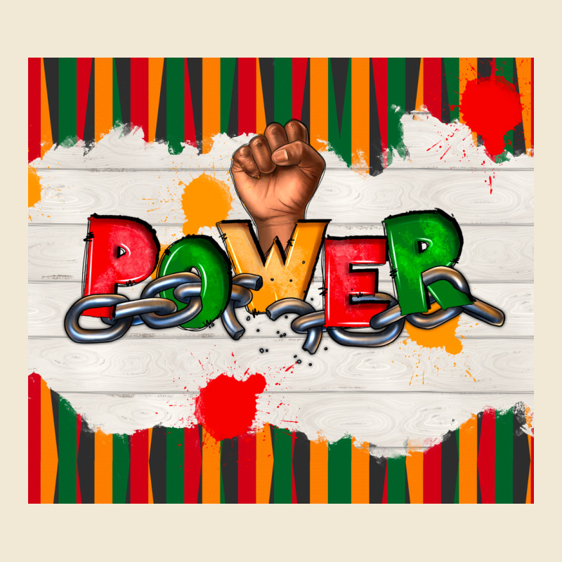 Juneteenth Black Power Ladies Tee by TumblerDesignByShophia | Teevron