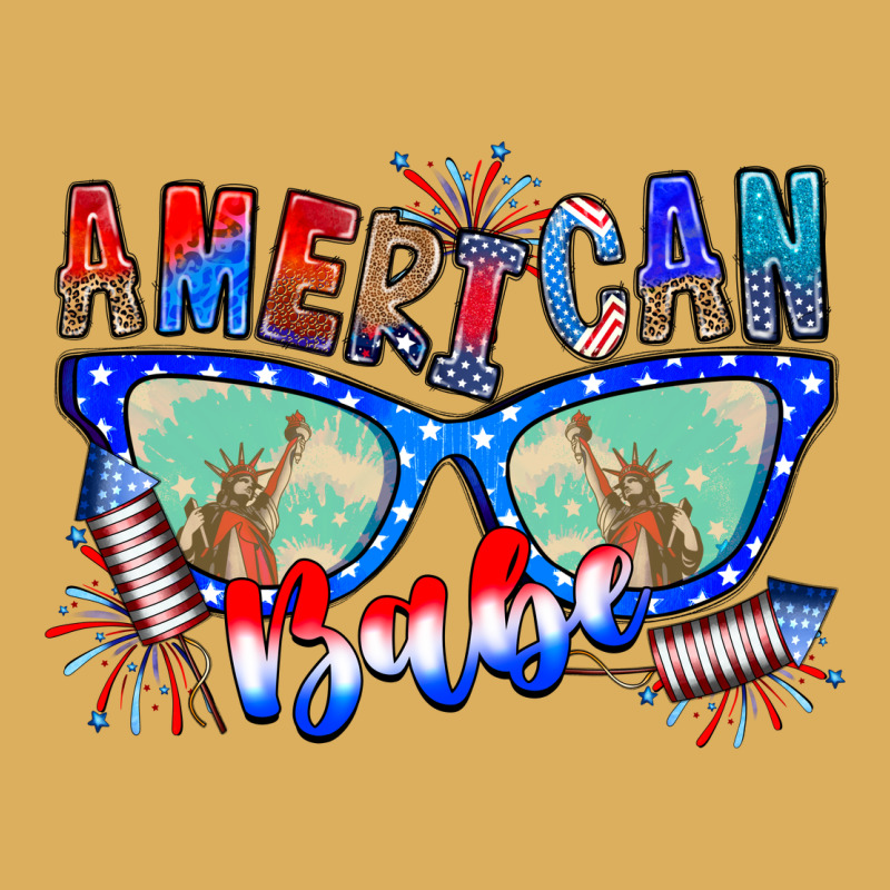 American Babe Premium Hoodie by CowhideDigitalArt | Teevron