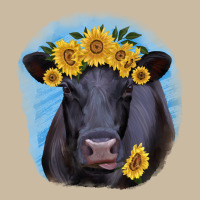 Black Angus With Sunflower Long Sleeve Tee | Teevron