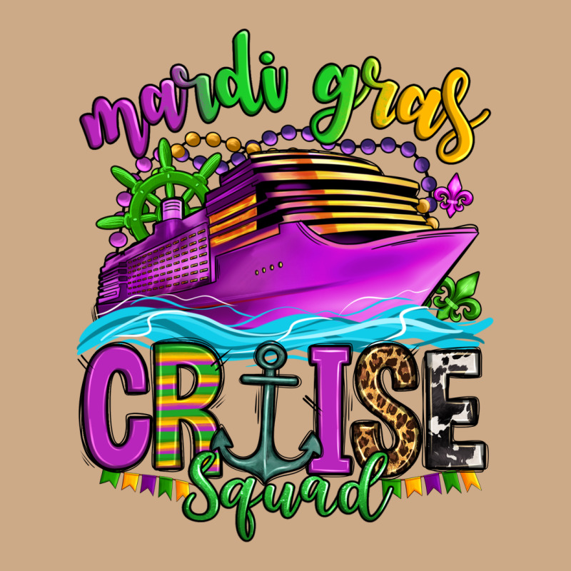 Mardi Gras Cruise Squad Vintage Hoodie by OliviaCreatesArt | Teevron