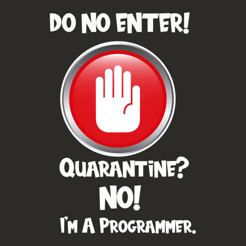 I'm Not In Quarantine I'm A Programmer Heavy Core Tee by Bettercallsaul | Teevron