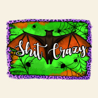 Bat Shit Crazy With Background Vintage Tee | Teevron