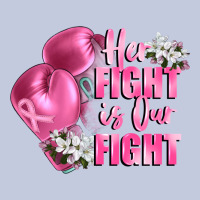 Her Fight Is Our Fight Breast Cancer Awareness Long Sleeve Tee | Teevron
