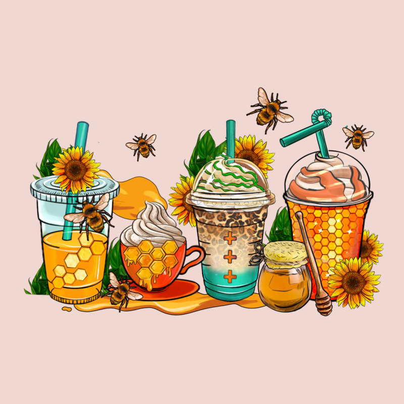 Bumble Bee Coffee Cups Premium Sweatshirt by AdoDesignShop | Teevron