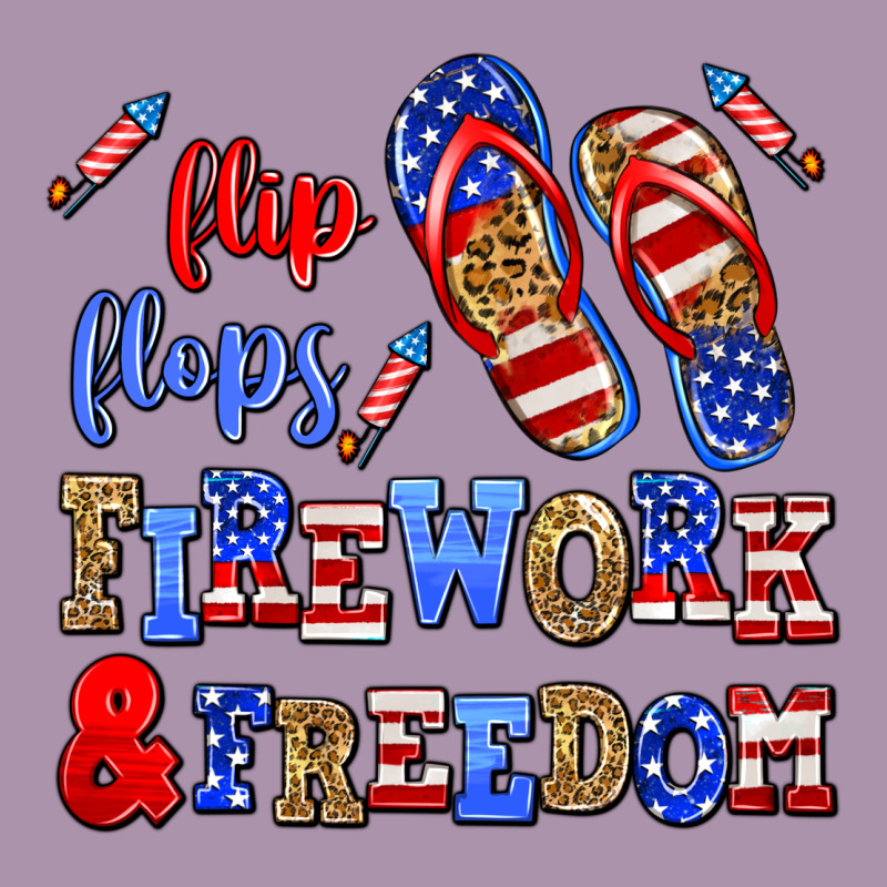 Flip Flops Fireworks And Freedom Heavyweight Hoodie by AdoDesignShop | Teevron