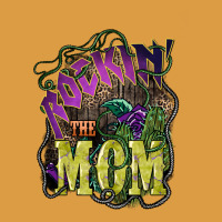 Rockin The Mom Mother's Day Urban Heavy Tee | Teevron