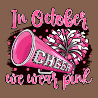 In October We Wear Pink Cheer Zipper Hoodie | Teevron