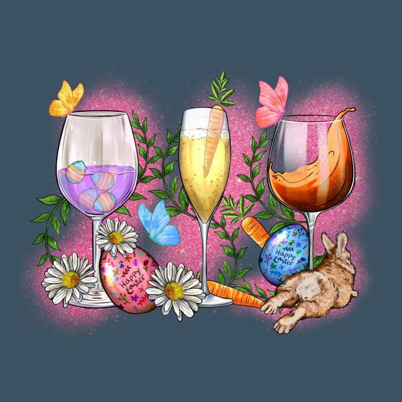 Easter Wine Glasses  Easter Day Urban Heavy Tee by CowGirlArtShop | Teevron
