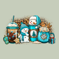 Winter Snowman Coffee Cups Classic Tee | Teevron